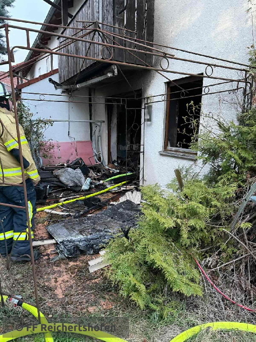 Einsatzfoto Zimmerbrand