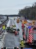 Unfall mit Straßenfahrzeugen, Verkehrshindernis