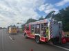 Unfall mit Straßenfahrzeugen, Verkehrshindernis