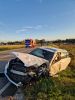 Unfall mit Straßenfahrzeugen, Verkehrshindernis