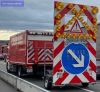 Unfall mit Straßenfahrzeugen, Verkehrshindernis
