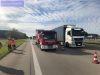 Unfall mit Straßenfahrzeugen, Verkehrshindernis