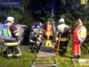 Unfall mit Straßenfahrzeugen, Verkehrshindernis