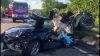 Unfall mit Straßenfahrzeugen, Verkehrshindernis