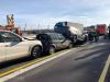 Unfall mit Straßenfahrzeugen, Verkehrshindernis